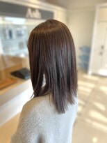 アッシュ 長津田店(Ash) 透明感ブラウン髪質改善カラー/20代30代/青葉台長津田つきみ野