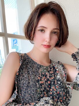 エイミーバイアフロートザガーデン 浦和店(amie by afloat the garden) 先取り明るめウォームベージュ重たくならないボブ【浦和】