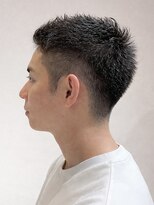 キリ 逗子(kiri) 逗子葉山メンズカットスパイキーショートメンズサロン眉毛M30