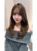 大人ガーリー/似合わせカット/ミディアムレイヤーカット/銀座