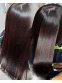 高温アイロンしてても縮毛矯正で美髪♪