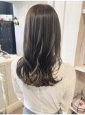 福山美容室caaryオリーブグレージュ透明感髪質改善20代30代