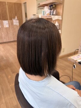 ステラ 南花畑店 白髪ぼかしで艶髪