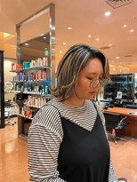 モッズ ヘア 二子玉川店(mod's hair) ハイライト×ウルフヘア