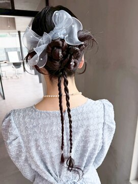アルバム 銀座(ALBUM GINZA) アップカチモリヘアアレンジ韓国_ba589353
