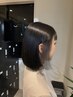 【再来　岩田美咲限定】カットカラー髪質改善トリートメント