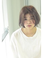 コイ(coii)&nbsp;☆シナモンベージュの洗いざらしボブ☆【coii】