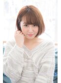 【BAYROOM横浜】柔らかベージュ×ボブ