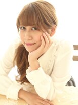 ３分カンタン編み込みハーフアップ風アレンジアップ