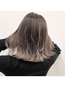 アライブ キチジョウジ(ALIVE Kichijoji) ALIVE吉祥寺 ロブイルミナカラーシースルーカラーヘルシーロング