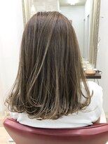 ヘアーサロン イルア 北越谷(hair salon I'LUNA)&nbsp;バレイヤージュベージュブラウン