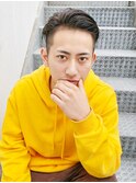 窪塚洋介さん風オールバック×刈り上げ×ストリート／福岡佐野
