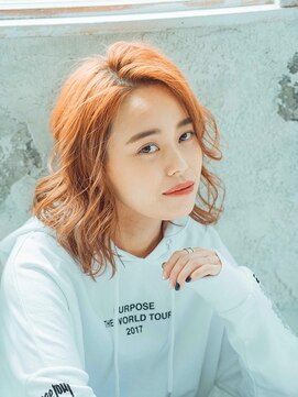 プロデュース 相模原店(Produce) センターパート☆グラデーションカラー♪ベージュカラー