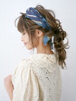 アース 三ツ境店(HAIR&MAKE EARTH) 華やかでかわいい！スカーフアレンジ