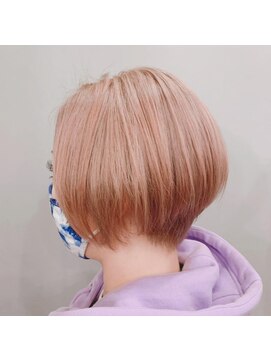 フィオーラ(Fiora) ケアブリーチ×ホワイトピンクベージュ