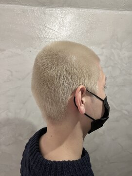 アウル(OWL) ボウズ×ホワイトベージュ　　【OWL六甲】