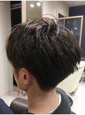 仙台D　簡単スタイリング×韓国風メンズマッシュショートstyle