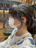 チップタップ 町田店(tip top)&nbsp;結んでも可愛い 顔周りカット #顔周りカット #韓国ヘア