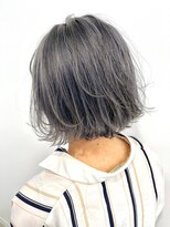 アンセム(anthe M) ツヤ髪トリートメント前髪カットミルクティーグレージュカラー