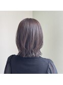 レイヤーボブ×アッシュ◎30代40代50代