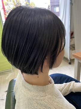 ヘアー メイク フィールド(Hair Make Field) まとまり重視ショートボブ
