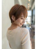 大人可愛い/大人美人ショート/大人ナチュラルショートボブ