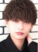 ツーブロック束感ツイスパマッシュ
