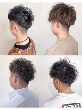 ハートクリップアームズ 橿原店(HEART CLIP arms) スーツ短髪ツーブロック束感モテる黒髪シークレットパーマ流行