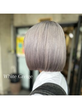 ガルボヘアー 名古屋栄店(garbo hair) ハイトーン10代20代ホワイトグレージュケアブリーチ