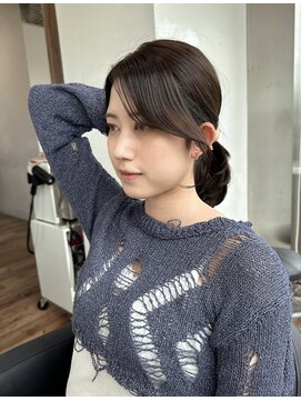 アリスバイアフロート 自由が丘(ALICe by AFLOAT) 結んでも可愛いお顔周りカット