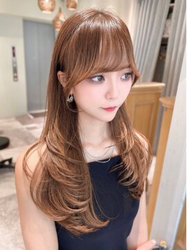 ロンド ロビン 栄(Lond robin) 【Lond robin】木屋元一 前髪/顔まわり/2way/韓国/レイヤー