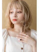 カバーヘア ブリス 北浦和(COVER HAIR bliss) 外国人風ハイトーンカラーブロンドヘア312Y北浦和10代20代30代