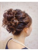 ゆるふわ愛されヘアセット
