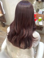 ヘアーアンドメイク アズール 浦和店(Hair&Make Azur) レイヤーロング/ピンクブラウン