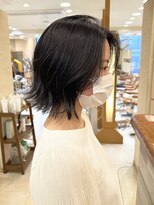 モリオ フロム ロンドン サッポロファクトリー店(morio FROM LONDON)&nbsp;【morio】札幌ボブ　ぱつっと外ハネゆるふわボブ