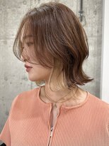 サクラ オモテサンドウ(SAKURA) ボブレイヤー×くびれボブ　バレないインナーカラー　表参道