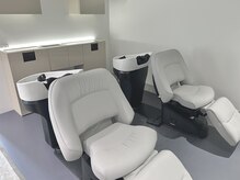 オー(OWU)の雰囲気(リラックス出来るシャンプースペース)