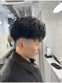 フェード×リバースアップバング
