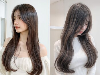 サボ(sabo)の写真/《マンツーマン×女性専用》こだわりの髪質改善で、カラーのモチもより一層UP♪何度も触りたくなる美髪に。