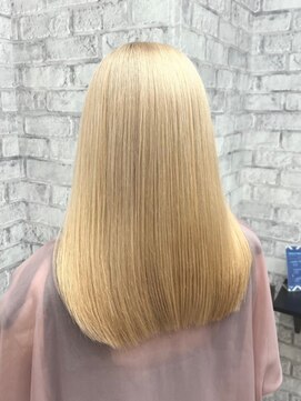 リト(Lit) 髪質改善◎ハイトーン_ブリーチ_ブロンドヘア[町田]