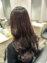 リーオオサカ(Lee Osaka) ブリーチなしカラー×チェリーブラウン/かれん