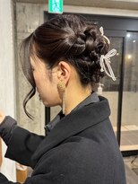 【徳岡】タイトヘア タイトヘアセット モードヘア