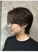 毛流れセンターパート