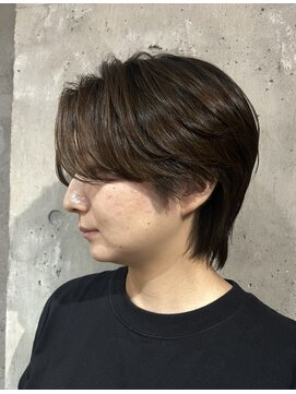 毛流れセンターパート