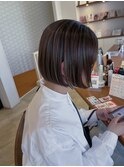 【志免】大人ボブ×ハイライトベージュカラー☆山之内