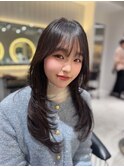 イメチェン/レイヤーカット/美髪/髪質改善/縮毛矯正/韓国ヘア