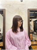 縮毛矯正+毛先ワンカール