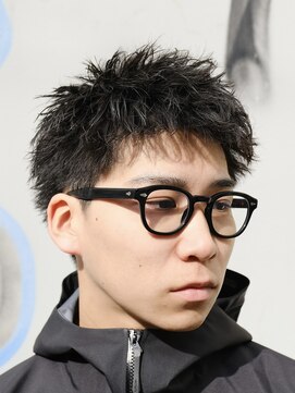 ビカムメンズヘアー 栄店(become men's hair) スパイキーショート
