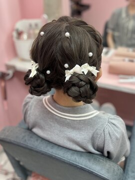 シーズン 大阪(SEASON) ヘアセット/ツインお団子/カジュアルアレンジ/梅田駅