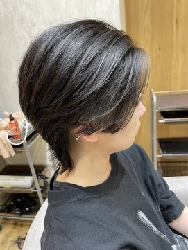 フィゼル あべのルシアス店(Aujua fizelle) センターパートウルフ